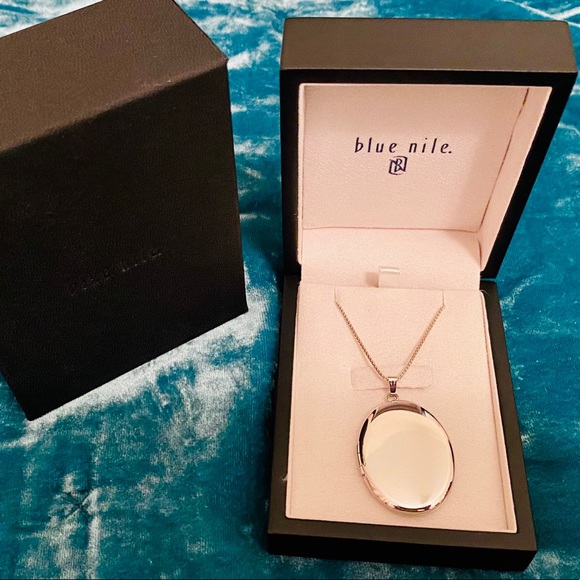 Blue Nile Jewelry - Blue Nile Large Sterling Silver Loc…